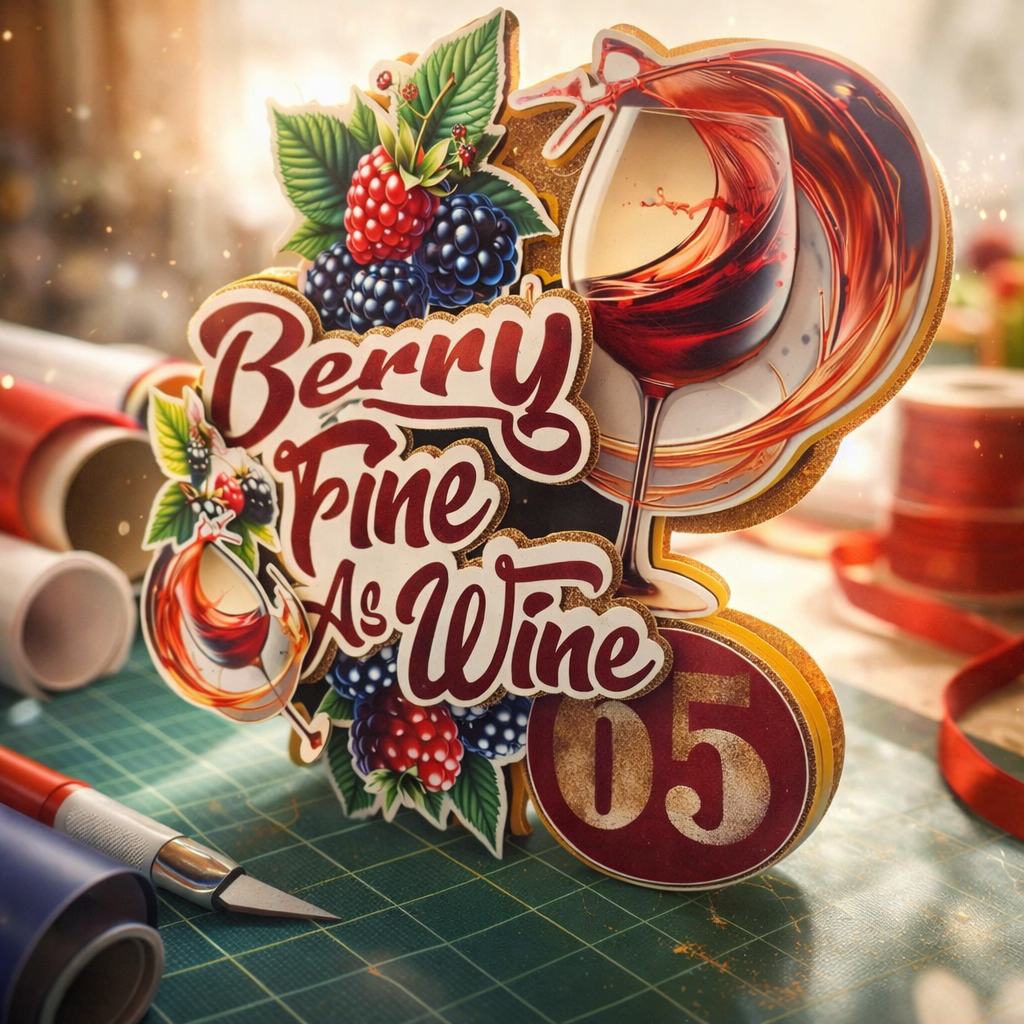 65th BIrthday Cake Topper